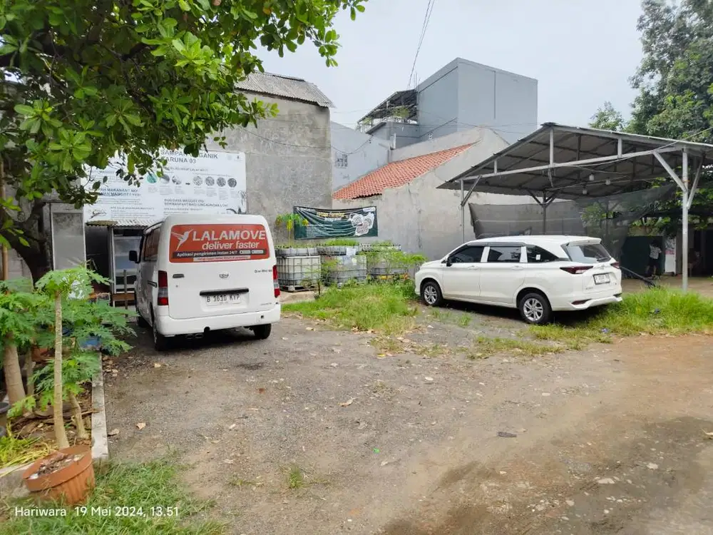 Tanah di kukusan Depok dibelakang Universitas Indonesia