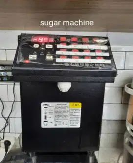 sugar machine / mesin takar gula. ex cafe