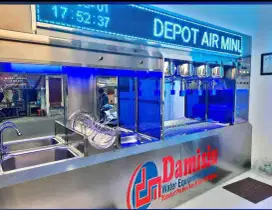 Depot air minum model tabung air by Damisiu