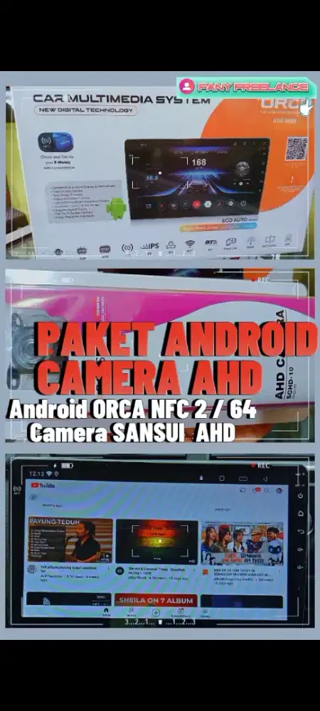 Android Orca + Camera Sansui Ahd