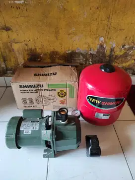 Pompa Air Sumur Dalam Jet Pump Otomatis Shimizu PC-268 BIT Plus Tabung