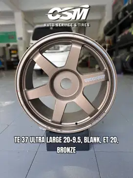 Velg TE37 R20. Blank PCD. Utk Innova Reborn/Zenix,Pajero,Fortuner dll