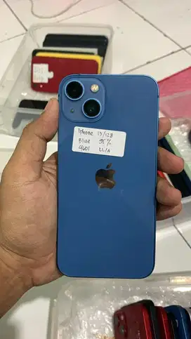 Iphone 13 128 gb ibox all operator fullset bisa tukartambah dan kredit