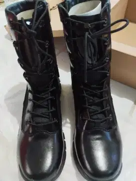 SEPATU PDL HITAM STANDAR POLRI NO 42