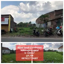 Dijual murah tanah strategis sukaregang dkt jl otista guntur garut