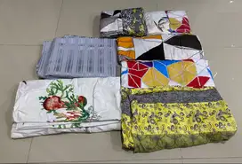 Paket 4 sprei dan 1 taplak meja