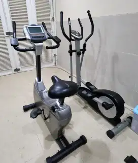 Multi Gym, Sepeda Static dan Elyptical Ex Hotel