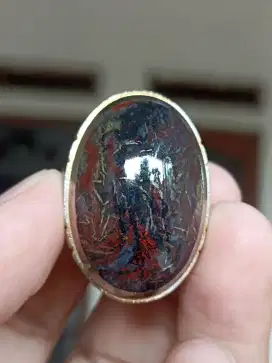 Cincin badar besi kebumen serat pyrite