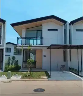 Rumah 2 Lantai Keren Dan Modern Di Cluster Waterfront Lippo Cikarang