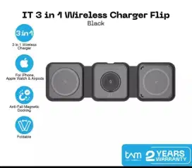 IT 3 in 1 Wireless Charger Flip