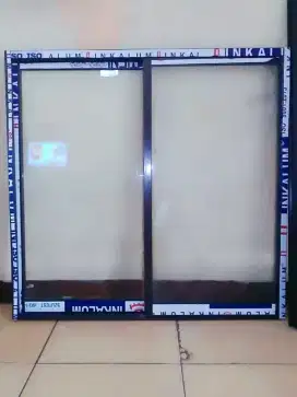 Jendela sliding ukuran 100 x 50