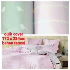 Sarung selimut quilt cover bahan tencel adem