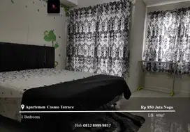 Dijual Apartement Cosmo Terrace Middle Floor 1BR Full Furnished