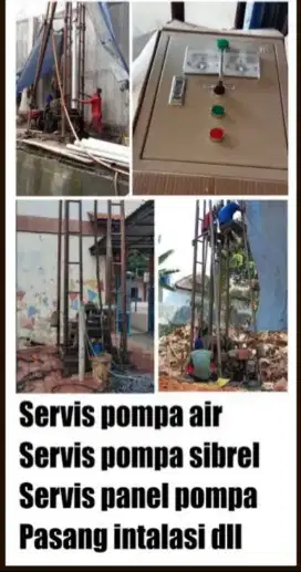 Jasa sumur bor & service mesin jetpump