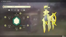 Pokémon Legend Arceus shiny