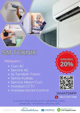 Service AC cuci ac