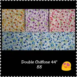 Kain Double Chiffone Printing 44 ~ Bandung