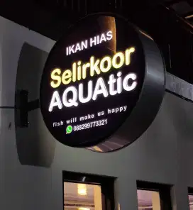 Neon box,Running Text,Jadwal sholat masjid