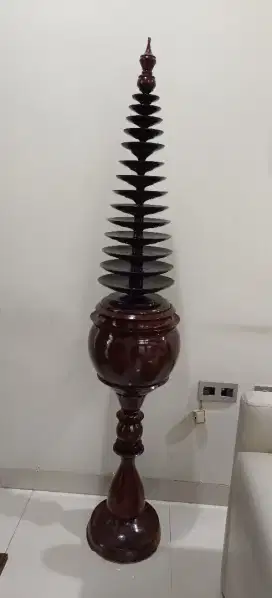Pajangan  kayu jati