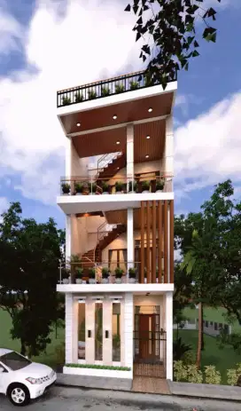 AHLI DESAIN RUMAH Arsitek Gambar Jasa IMB PBG Rumah Gudang Kontraktor