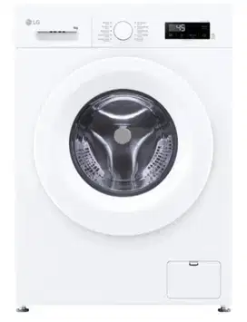 PROMO MESIN CUCI LG 8 KG FB1208S6W WASHER FRONT LOADING LG 8KG