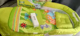 Baby folding bed (kasur lipat portabel utk bayi)