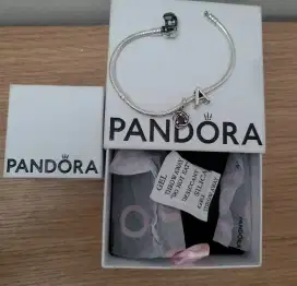 Dijual Gelang PANDORA DAN DUA CHARM