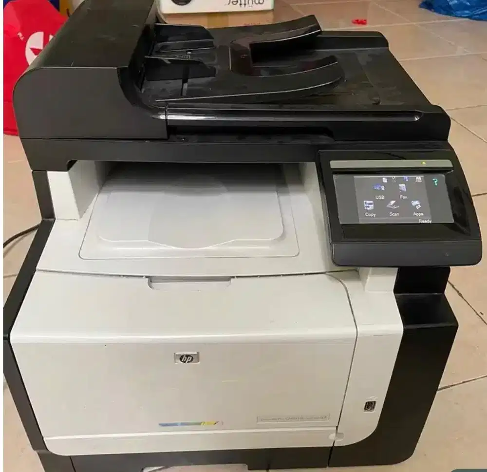 Printer, Foto Copy, Scan Laserjet CM1415fnw MFP All in One
