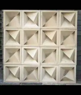 Roster beton atau lubang angin minimalis ukuran 20x20cm banyak motif