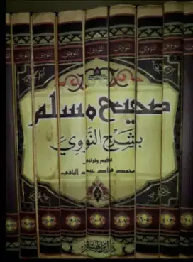 Syarh Sohih Muslim karangan Imam Nawawi, 9 jilid