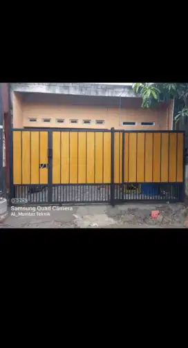 pagar minimalis modern