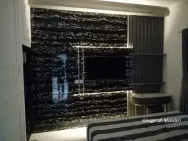 Moulding pvc backdrop tv