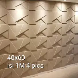 Jual wallpanel 3d beton/bahan dasar semen