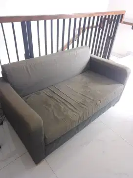 Sofa 2 seater bisa dijadikan kasur juga