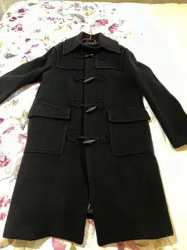 Jack & Jones Mens Wool long coat jacket PRELOVED SIZE L