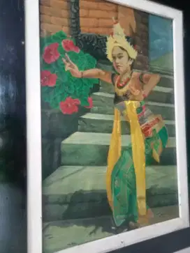 Vintage oil on canvas