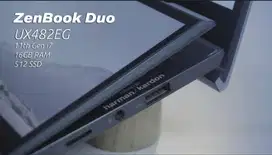 Zenbook Duo UX482EG i7 gen 11th 16GB 512