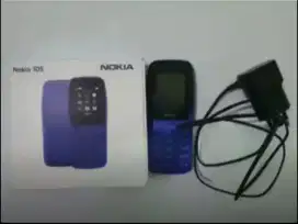 Nokia 105 Biru Bekas