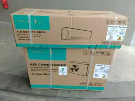 Ac hisense 1/2 pk +psg+pipa 3m+kbl 3m+breket