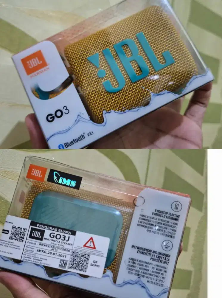 JBL GO 3 Original GARANSI RESMI IMS 1 TAHUN