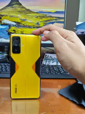 Xiaomi Poco F4 GT 5G yellow ex resmi 12/256 HP gaming fullset