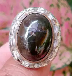 Batu Bacan Hitam model pirus