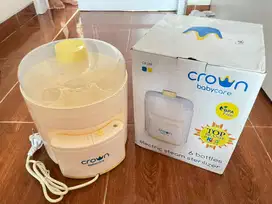 STERIL BOTOL BAYI CROWN BABYCARE (ELECTRIC STEAM STERILIZER)