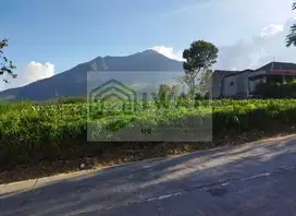 Tanah Luas Kawasan Wisata Dengan View Gunung Hadap Jalan Raya Provinsi