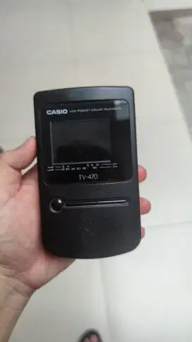 Casio Mini Portable TV Classic TV-470 Mint Condition