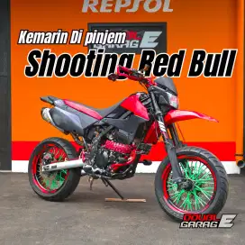 D TRACKER dtracker  250 Full Hedon Supermoto merah 2013