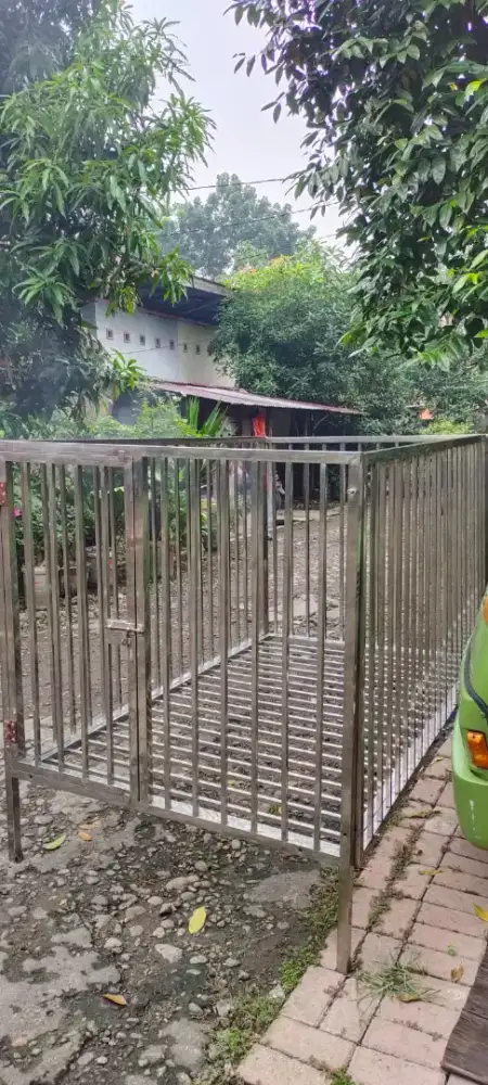 Kandang besi bekas stainles