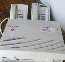 PABX Panasonic untuk 8 intercom telepon terima service