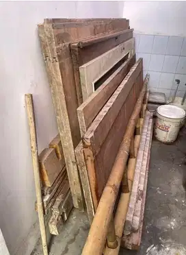 Kusen Pintu Kayu Jati Bekas