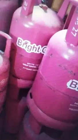 Tabung Bright Gas 5,5 dan 12 Kg Isi Penuh Segel (diantar-free ongkir)